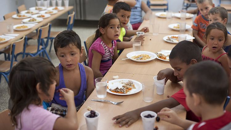 Se avanza con la evaluación nutricional en niños que asisten a comedores escolares
