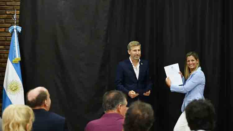 Con la presencia de Frigerio, Sauce Montrull celebró su elevación a la categoría de municipio