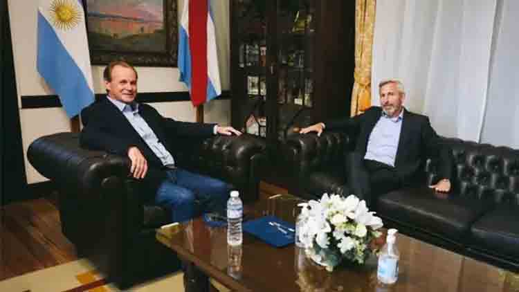 Bordet planteó a Frigerio “preocupación por la pérdida de recursos que la Provincia va teniendo sostenidamente”