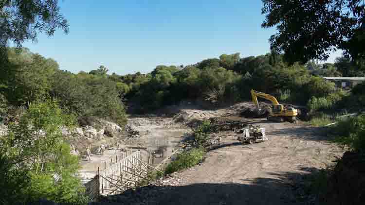 Obra en arroyo Colorado que debía financiar Nación ahora la encara Paraná
