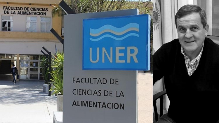 Decano de la Facultad de Ciencias de la Alimentación - UNER - Oscar Amado Gerard.