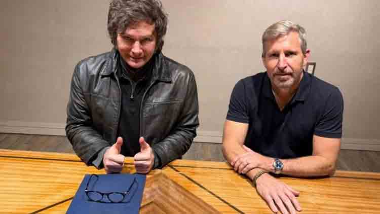 Milei se reunió con Frigerio en Paraná: anunció dragado de hidrovía y prometió novedades sobre Salto Grande