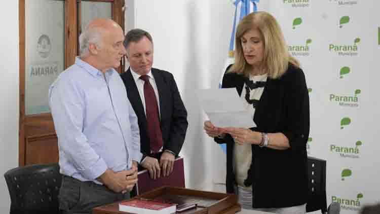 Clavenzani asumió como secretario de Educación, Cultura y Convivencia Ciudadana de Paraná