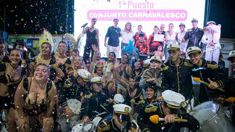 Paraná: más de 10.000 personas disfrutaron las cuatro noches de los Carnavales 2026